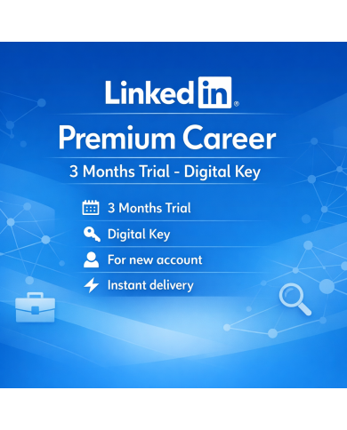 LinkedIn Premium Career prueba de 3 meses - clave digital