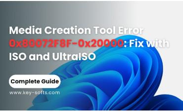 Error 0x80072F8F-0x20000 de la herramienta de creación de medios: solución con ISO y UltraISO