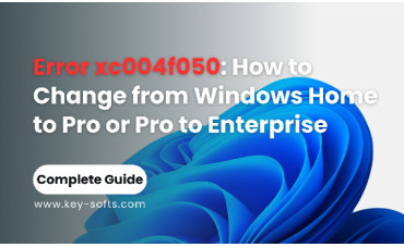 Error xc004f050: Cómo cambiar de Windows a Pro o de Pro a Enterprise