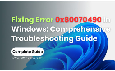 Solución del error 0x80070490 en Windows: guía completa de resolución de problemas