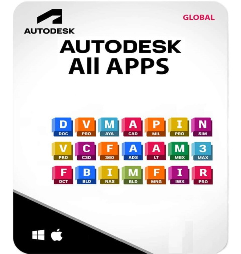 Autodesk AutoCAD 2025 1 Year - 1 Device - Global KEY