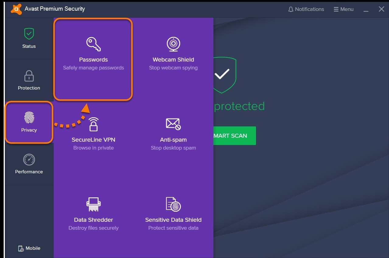 Avast Ultimate|1 PC|1 anno|Antivirus+CleanUp+VPN+Password Avast Ultimate