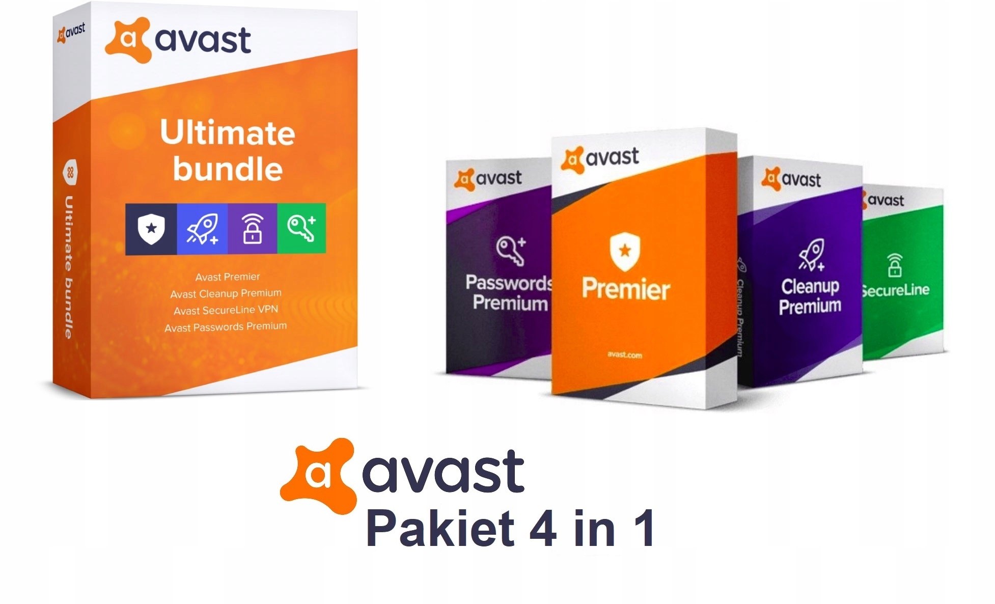 Avast Ultimate | 1 PC | 1 anno | Antivirus + CleanUp + VPN + Password