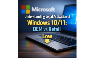 Understanding Legal Activation of Windows 10/11: OEM vs Retail ✔️