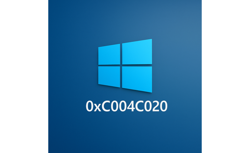 Kod błędu 0xC004C020 – jak go naprawić w systemach Windows 7, 8.1, 10 i 11
